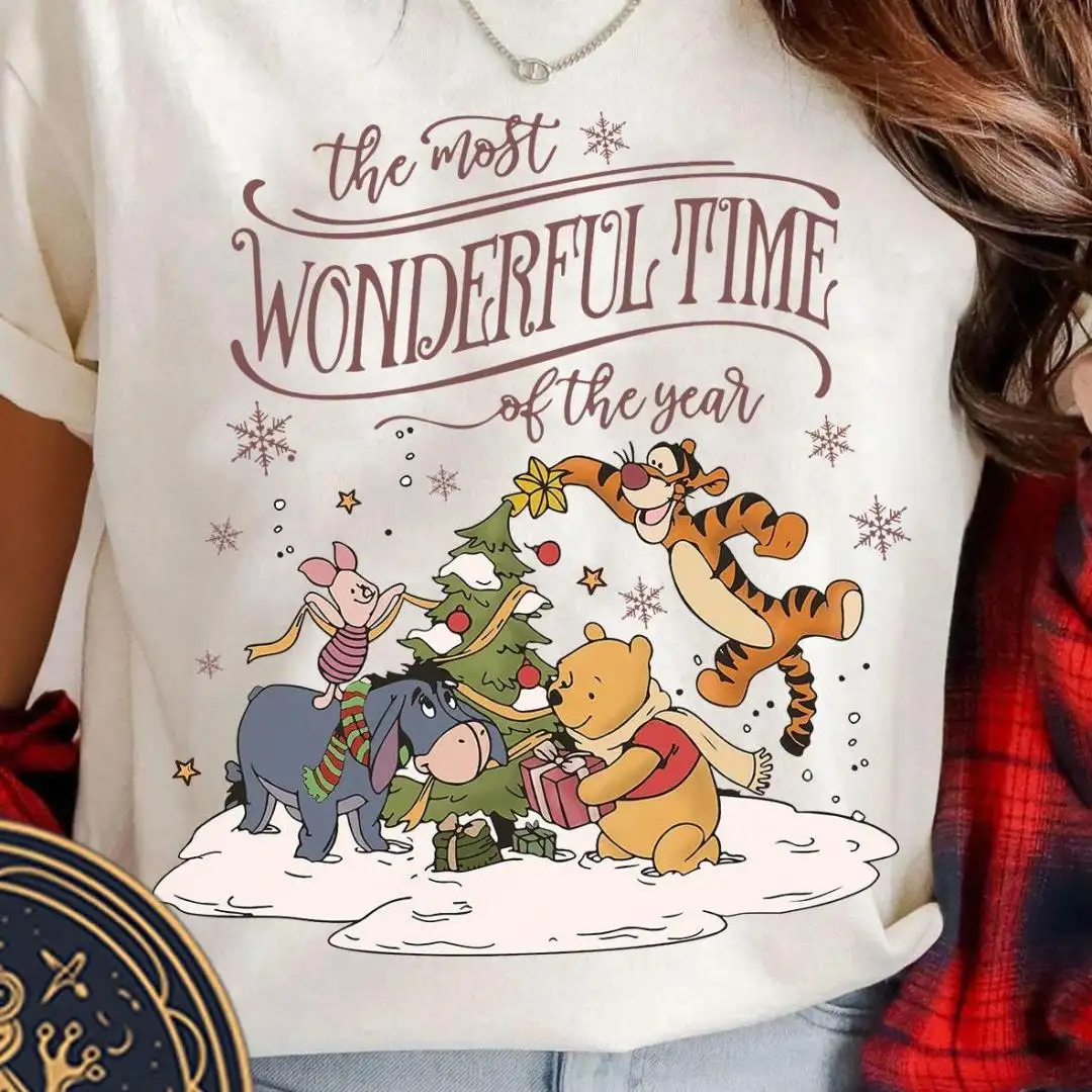 Disney Winnie The Pooh Christmas Shirt
