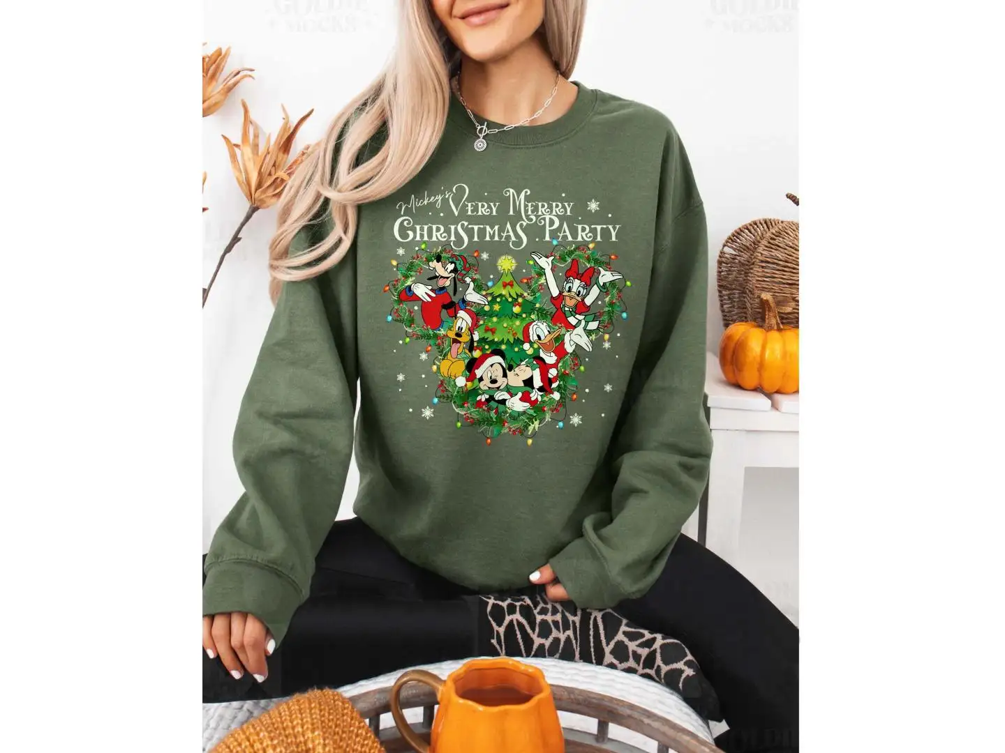 Disney Christmas Shirt Mickey's Very Merry Holiday