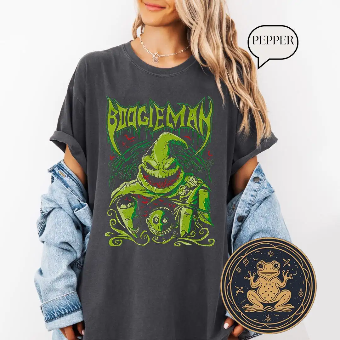 Retro Oogie Boogie Halloween Shirt for Nightmare Before Christmas Fans
