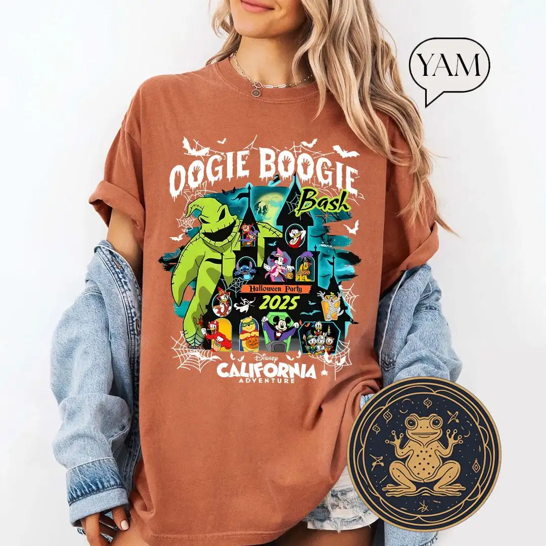 Vintage Boogie Man Halloween Shirt for Disney Fans