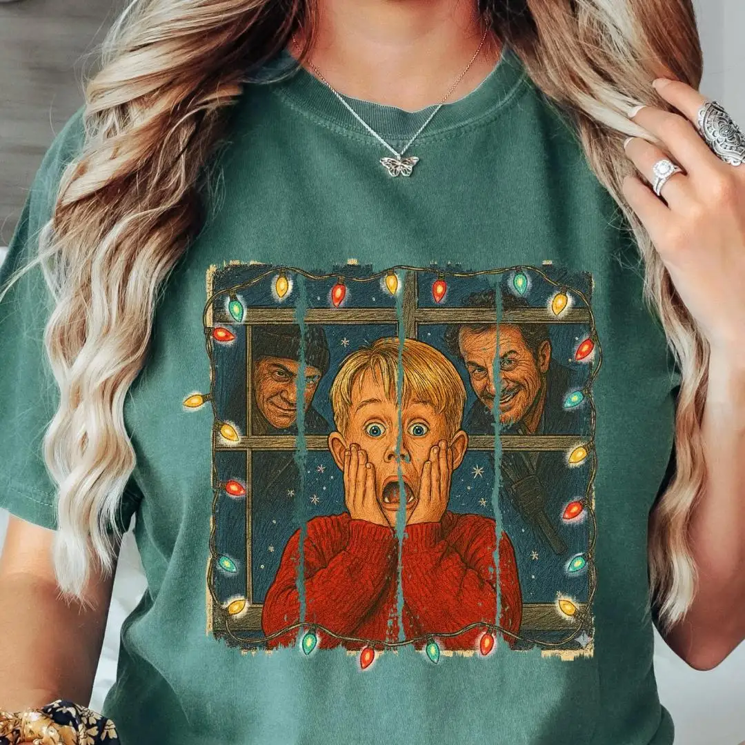 Home Alone Christmas Movie Shirt for Family