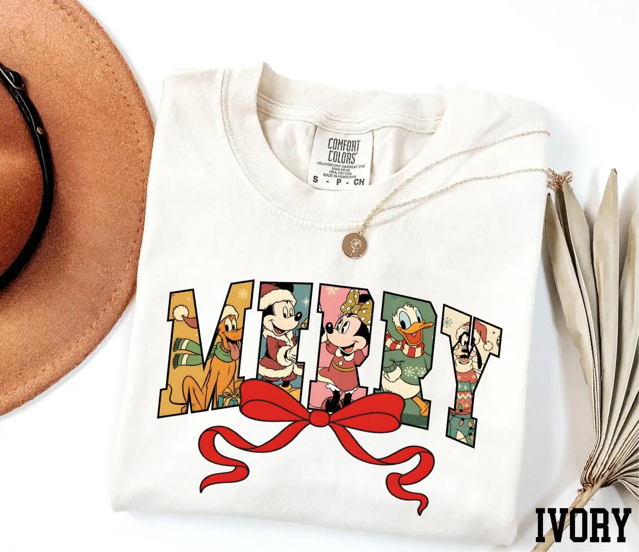 Disney Merry Christmas Coquette Shirt