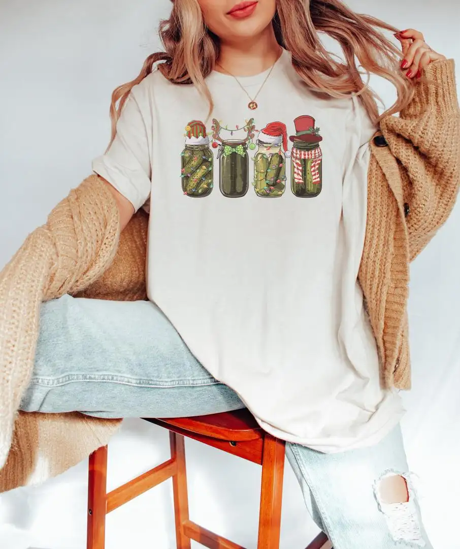Christmas Pickle Shirt for Pickle Lovers Gift