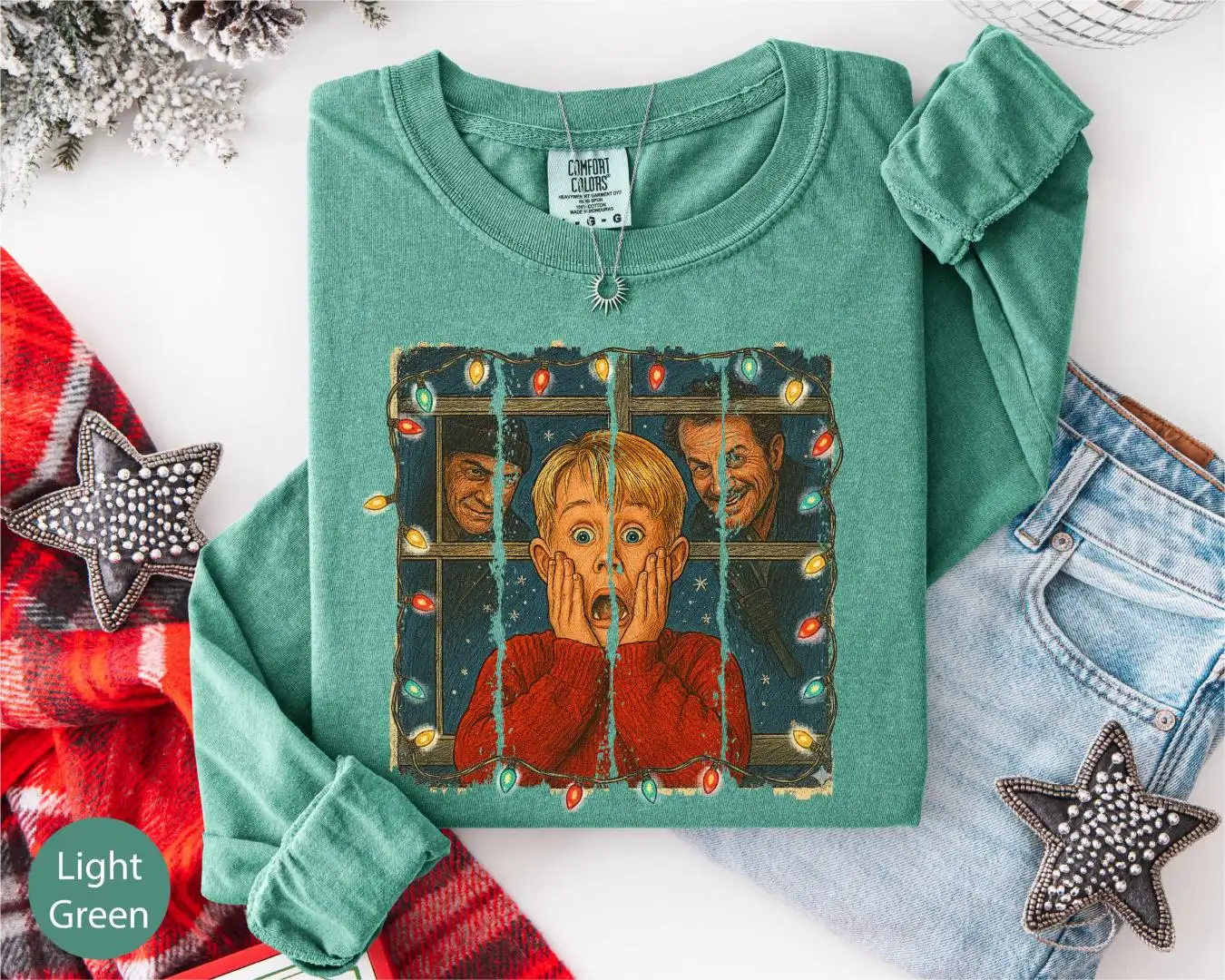 Home Alone Movie Shirt | Christmas Holiday Gift