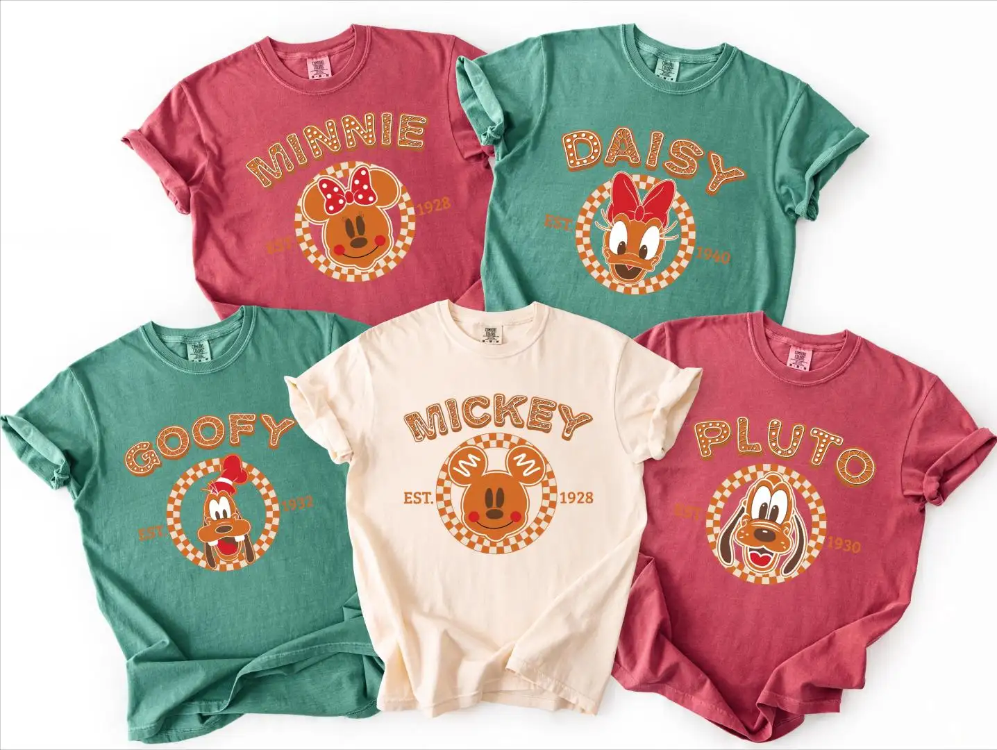 Disney Mickey Gingerbread Christmas Shirt for Group