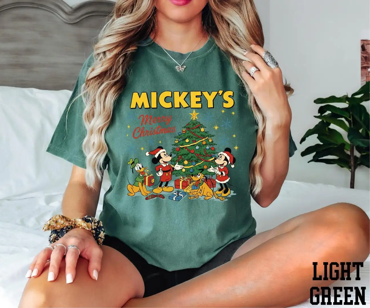Disney Christmas Party Shirt with Mickey and Friends
