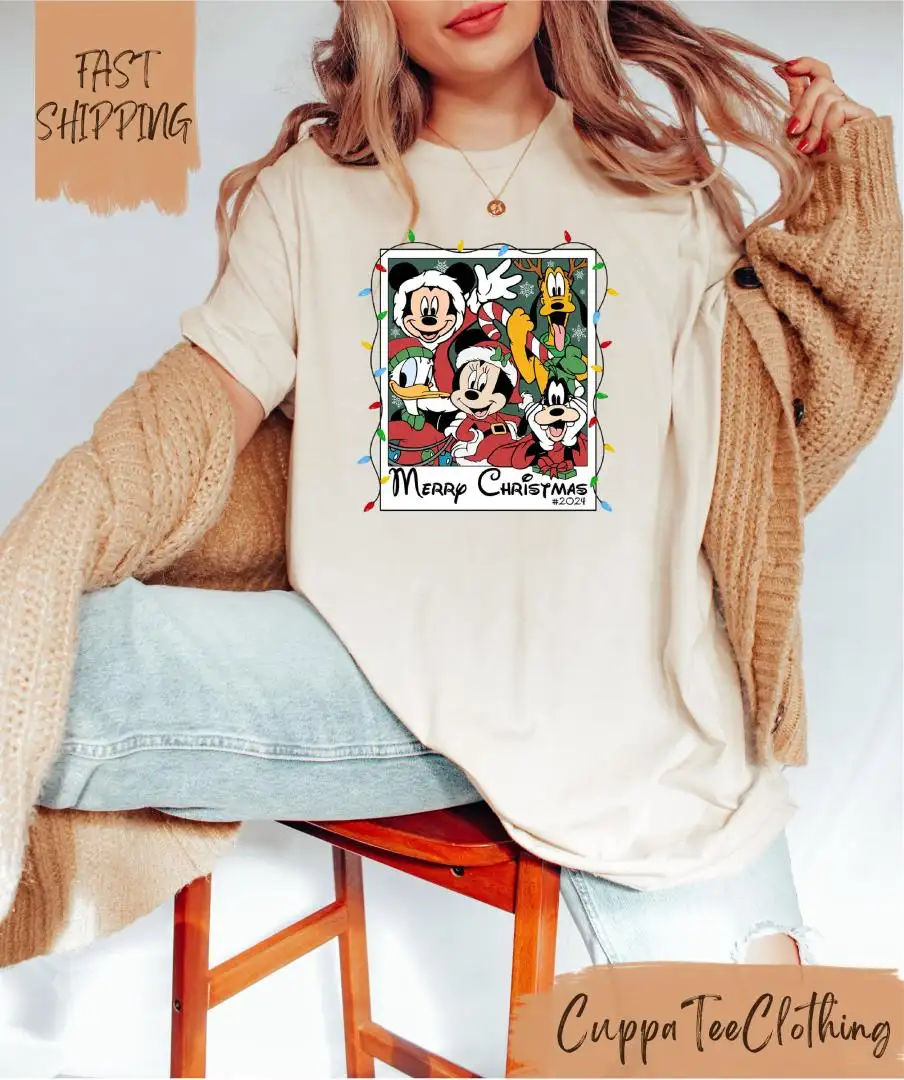 Disney Christmas Shirt for Family Disneyland Trip