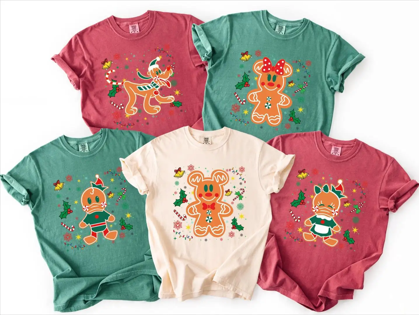 Disney Gingerbread Friends Shirt for Matching Squad