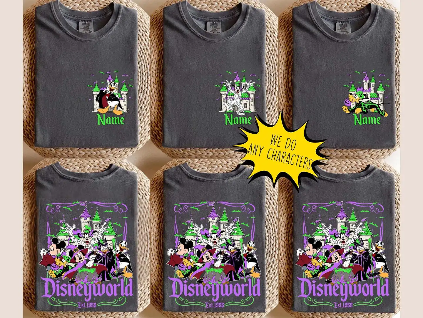 Personalized Disneyland Halloween Shirt Mickey And Friends
