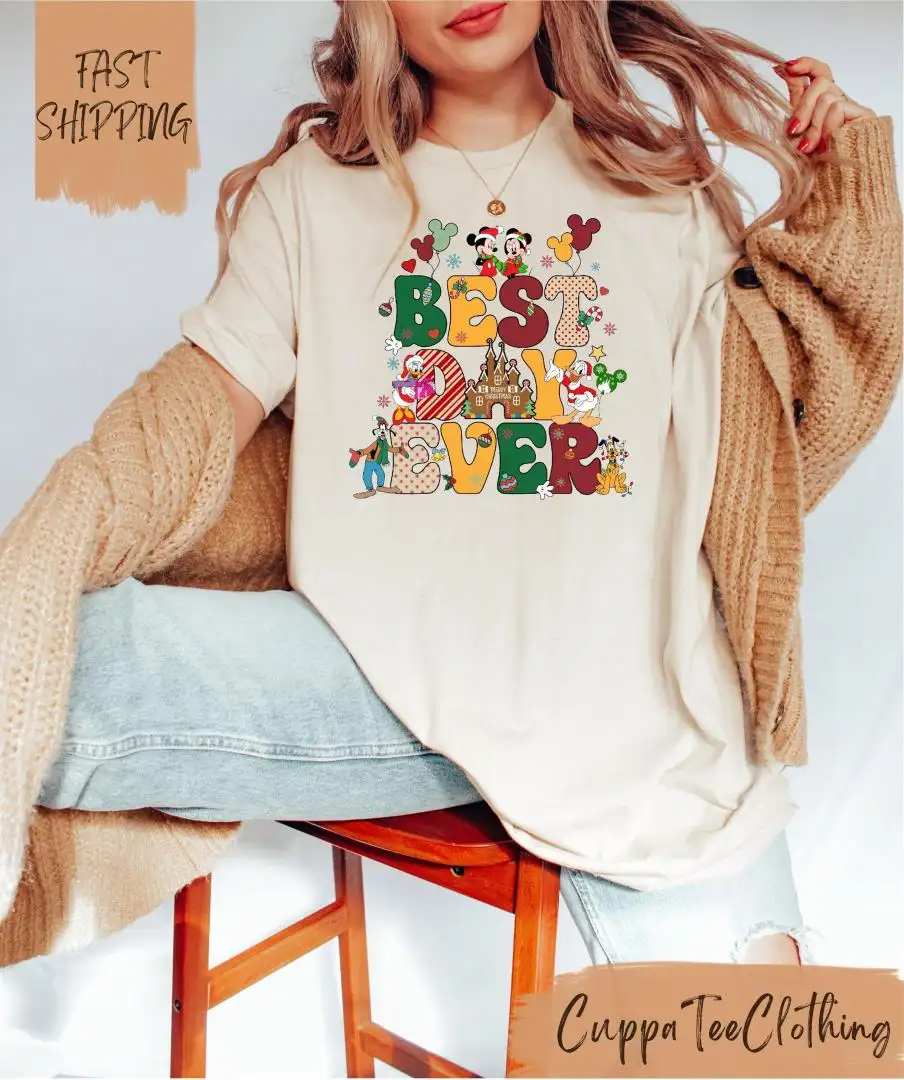 Disney Christmas Family Trip Magic Kingdom Shirt