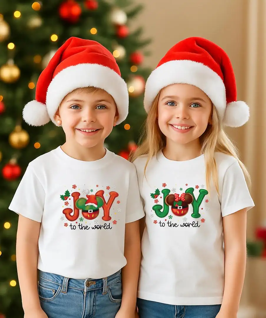 Disney Christmas Shirt for Kids Holiday Trip