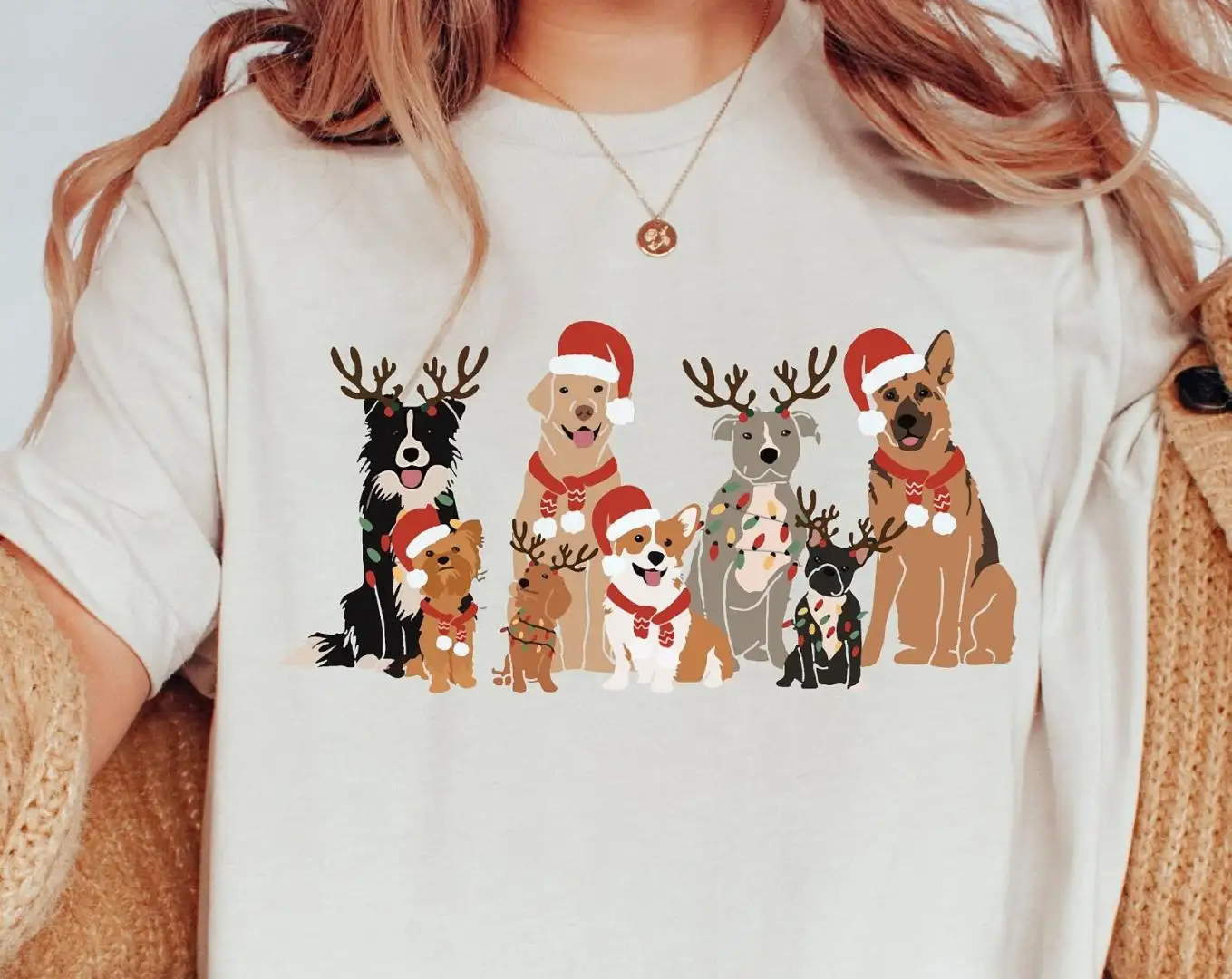 Christmas Dog Lover Shirt for Dog Moms
