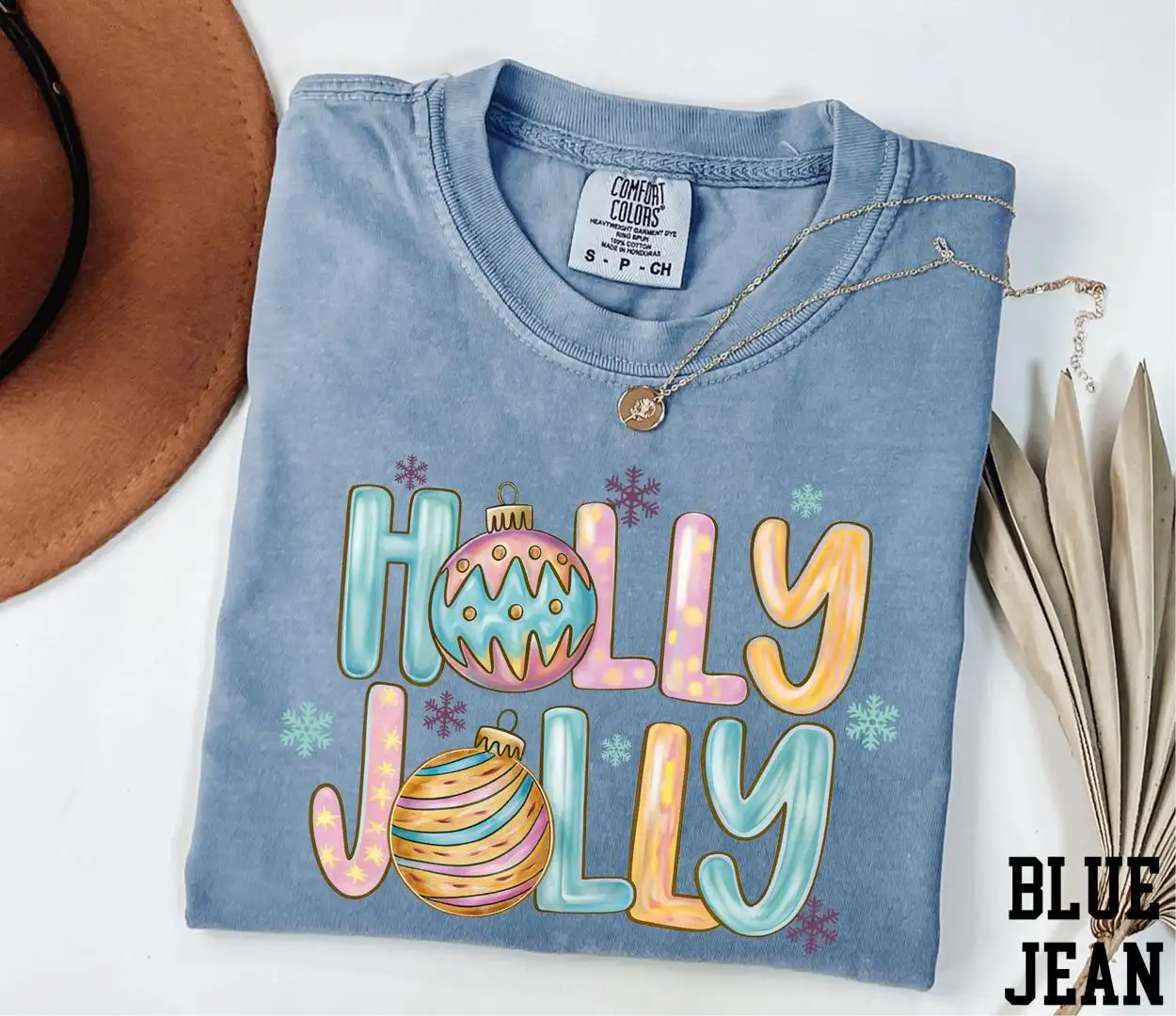 Comfort Colors Christmas Bells Holiday Shirt