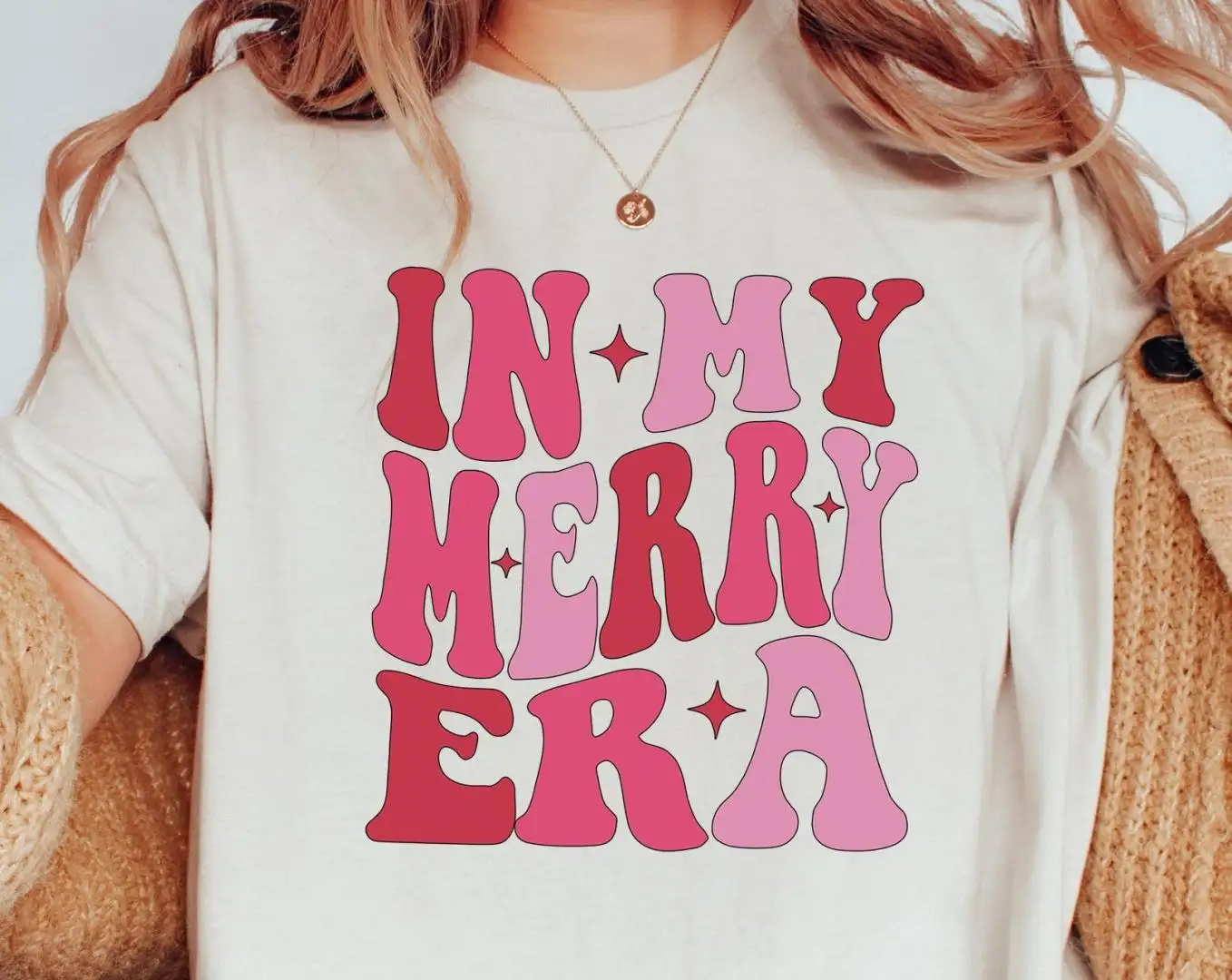 In My Merry Era Christmas Shirt for Women