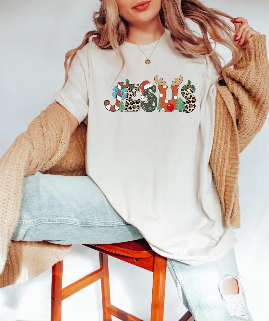 Jesus Shirt / The Reason For The Season / Christmas Jesus Shirt / Holiday Shirt / Christian Gifts / Religious Christmas Shirt