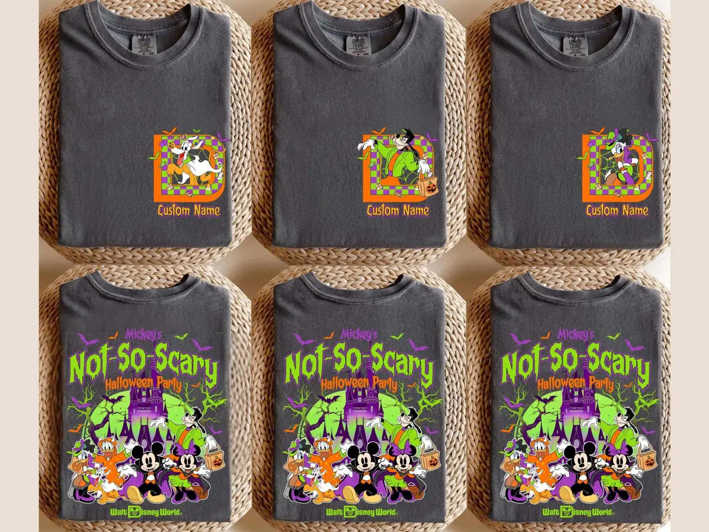Personalized Disney Halloween Shirt for Family Party