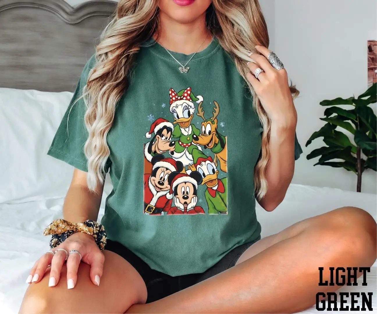 Comfort Colors® Mickey and Friends Funny Christmas Shirt, Xmas Gift, Disney Winter Shirt, Disneyland Christmas Tee, Disney Squad Xmas Shirt