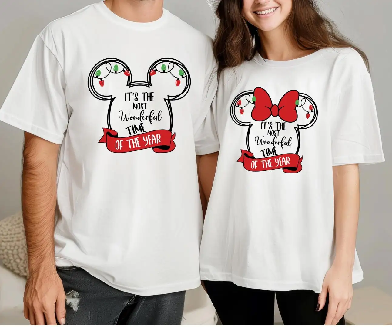 It's the Most Wonderful Time of the Year Shirt / Disney Christmas Shirts / Disney Family Christmas Shirt / Disney Christmas Crew
