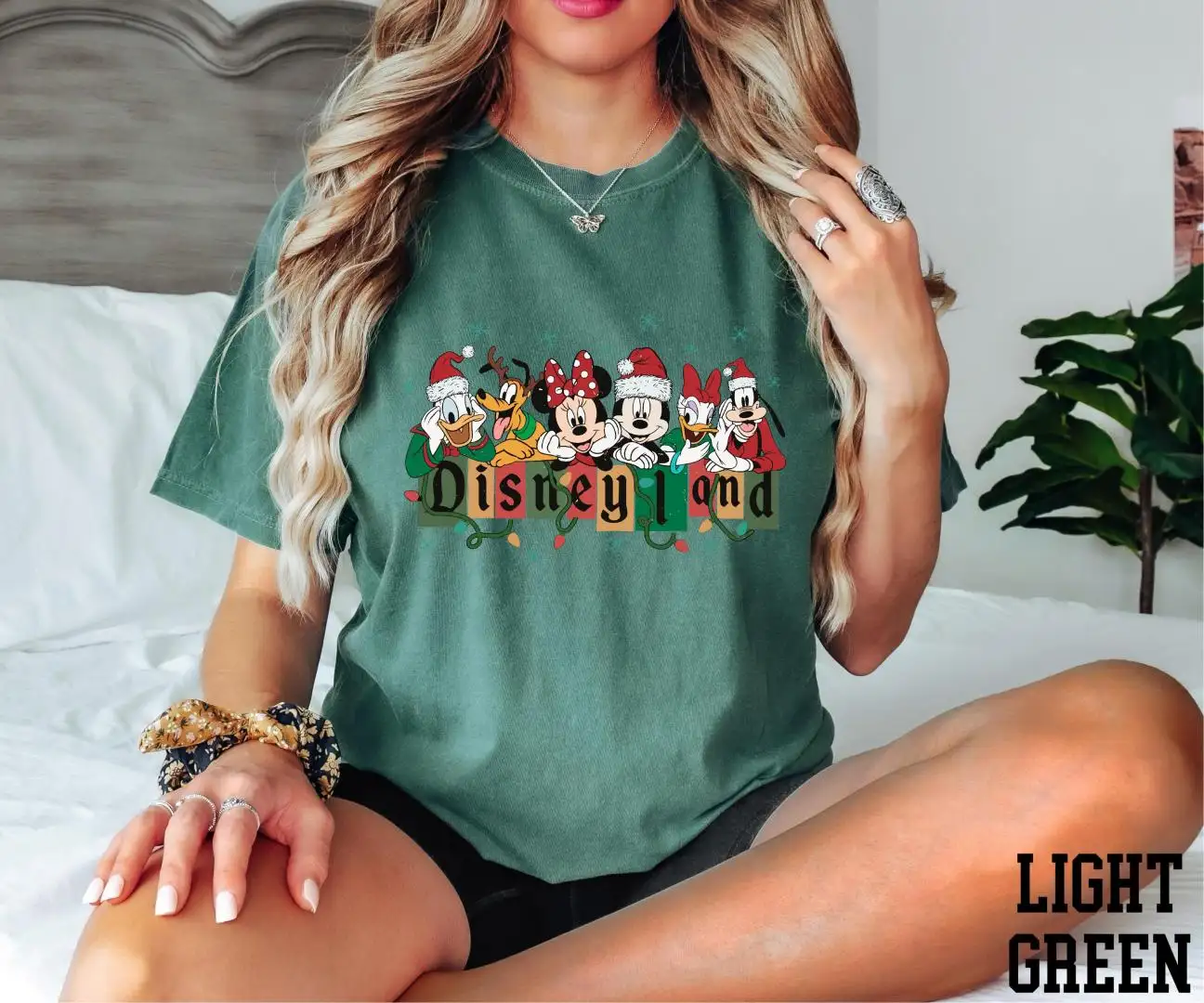 Comfort Colors® Disneyland Christmas Shirt, Minnie Christmas Shirt, Christmas Mickey Shirt, Disney Xmas Shirt, Mickey and Friends Xmas Shirt