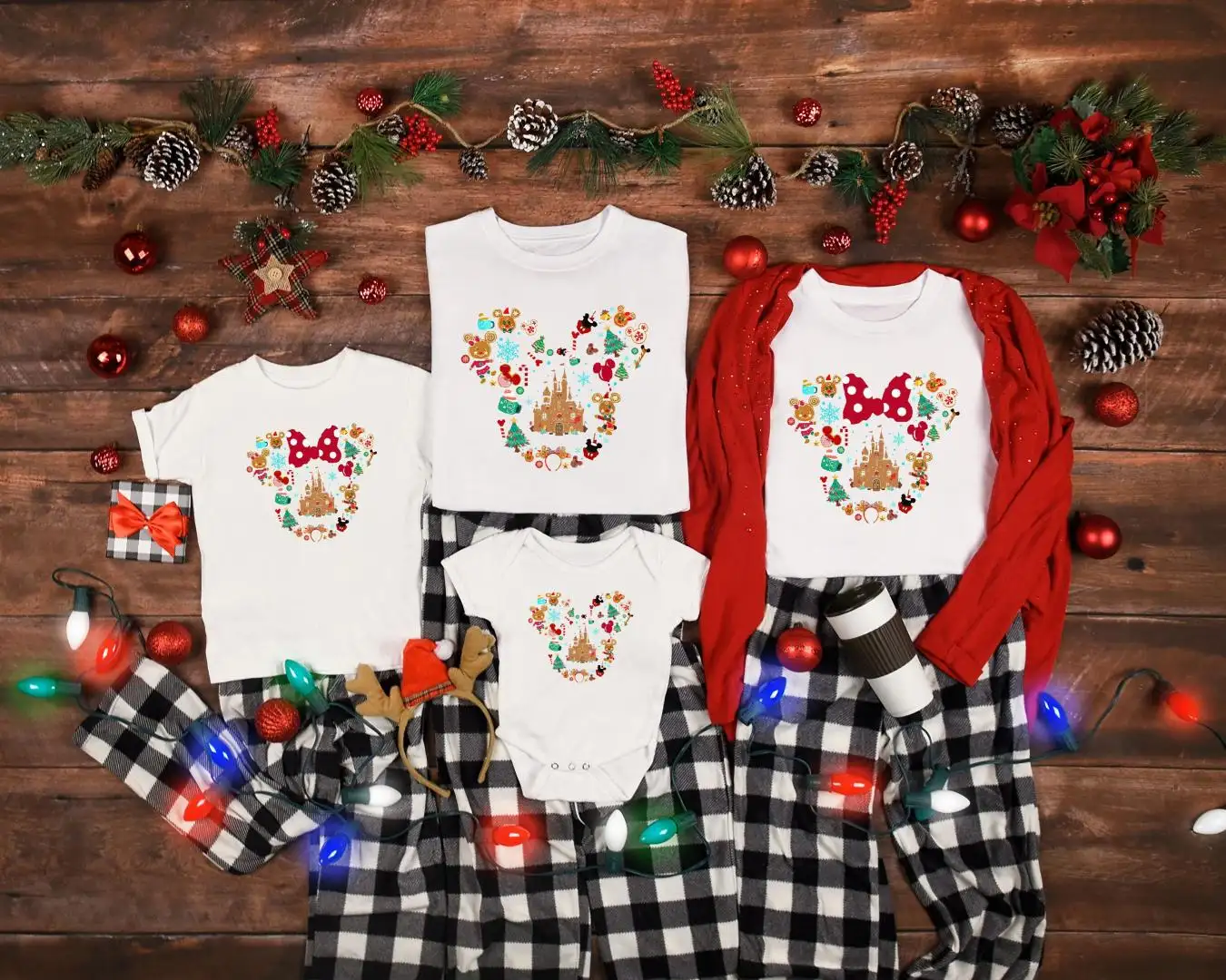 Disney Gingerbread Shirts, Disney Family Christmas Shirt, Matching Shirts, Minnie and Mickey Christmas Shirt, Disney Squad, Christmas Crew
