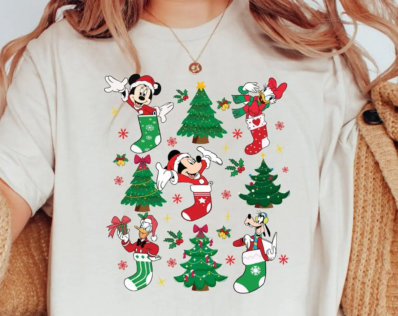 Mickey and Friends Christmas Tree / Disney Christmas Sweatshirt / Mickey Christmas Shirt / Disney Christmas Gift / Mickey Minnie Shirt