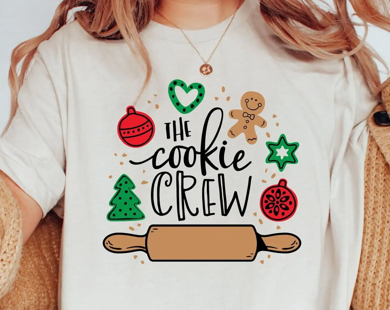 The Cookie Crew Shirt / Christmas Baking Shirt / Cookie Baking Crew / Christmas Gift Shirt / Christmas Sweater / Matching Family Shirt
