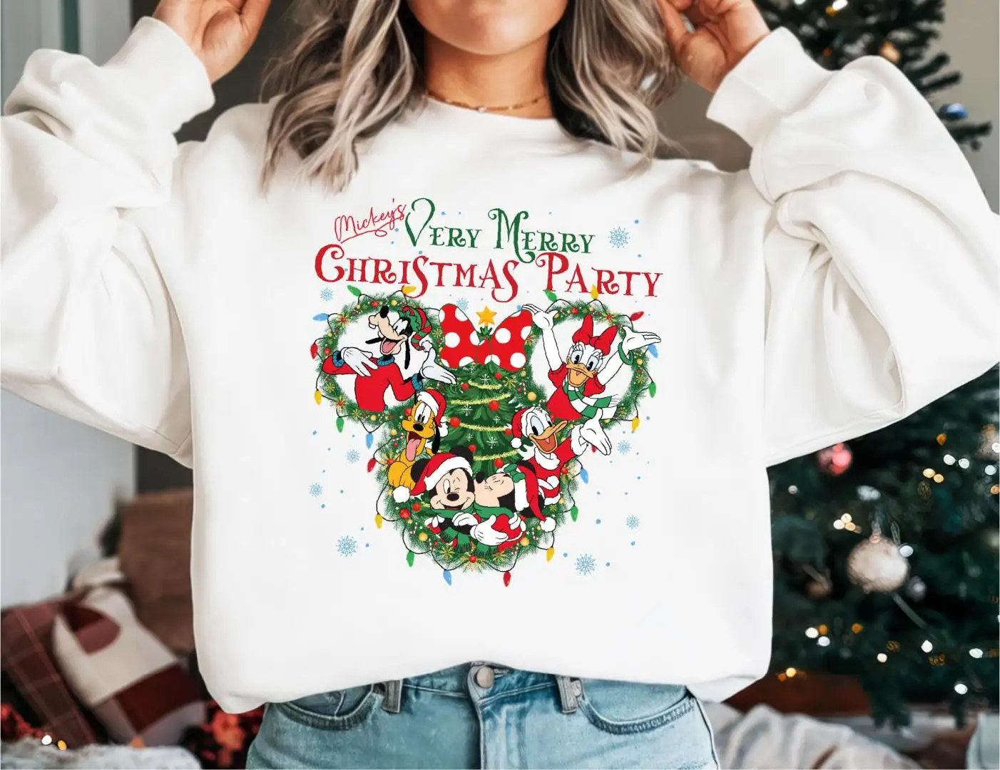 Disney Christmas Tee, Disneyland Xmas Family Holiday Shirt, Mickey’s Very Merry Christmas Party Shirt, Mickey & Friends Christmas Sweatshirt