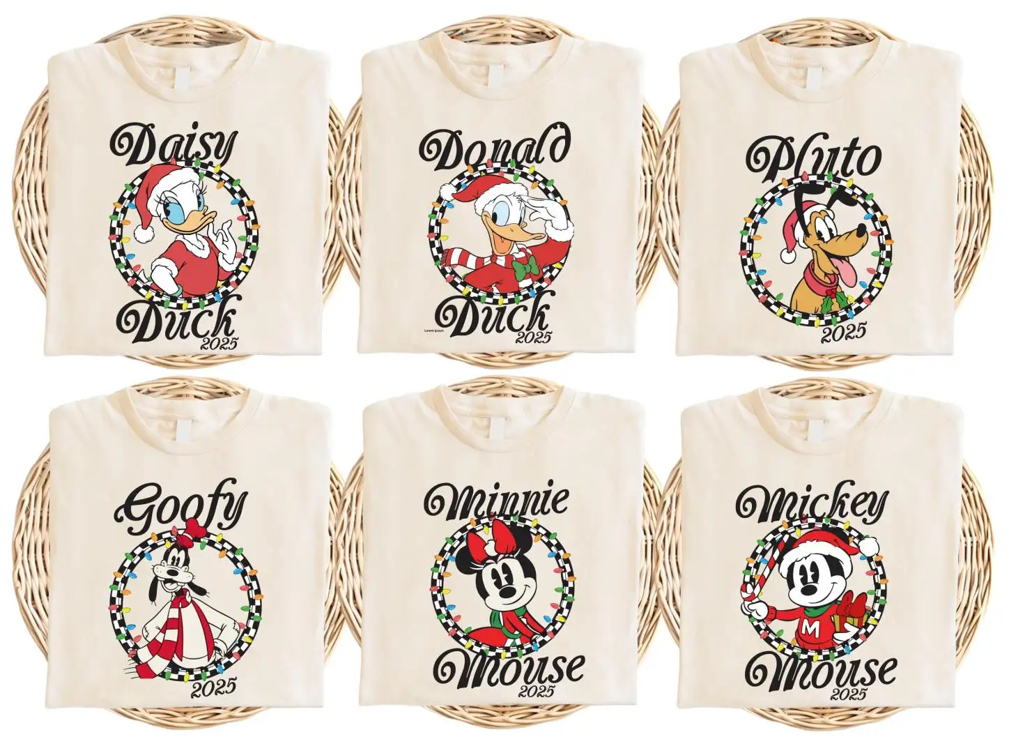 Mickey and Friends Christmas Shirt, Christmas Matching Shirt, Disney Holiday Christmas Tee, Christmas Party Shirt, Disneyland Xmas Trip Tee