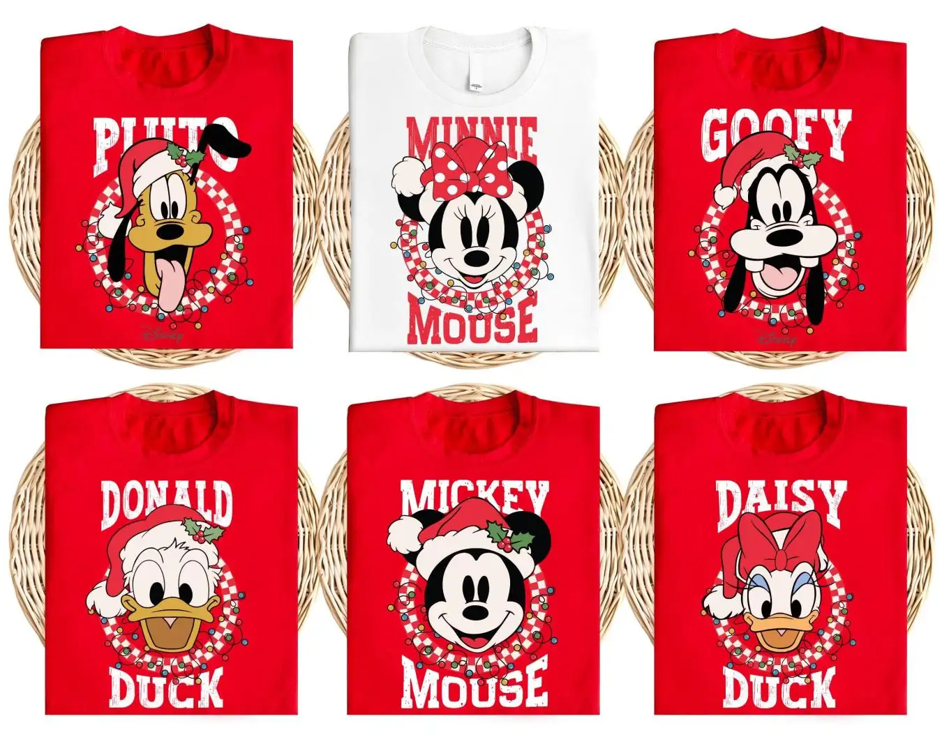 Mickey Friends Christmas Shirt, Mickey Matching Xmas Tee, Disneyland Family Trip Xmas Shirt, Pluto Goofy Xmas Sweater, Disney Duck Tee