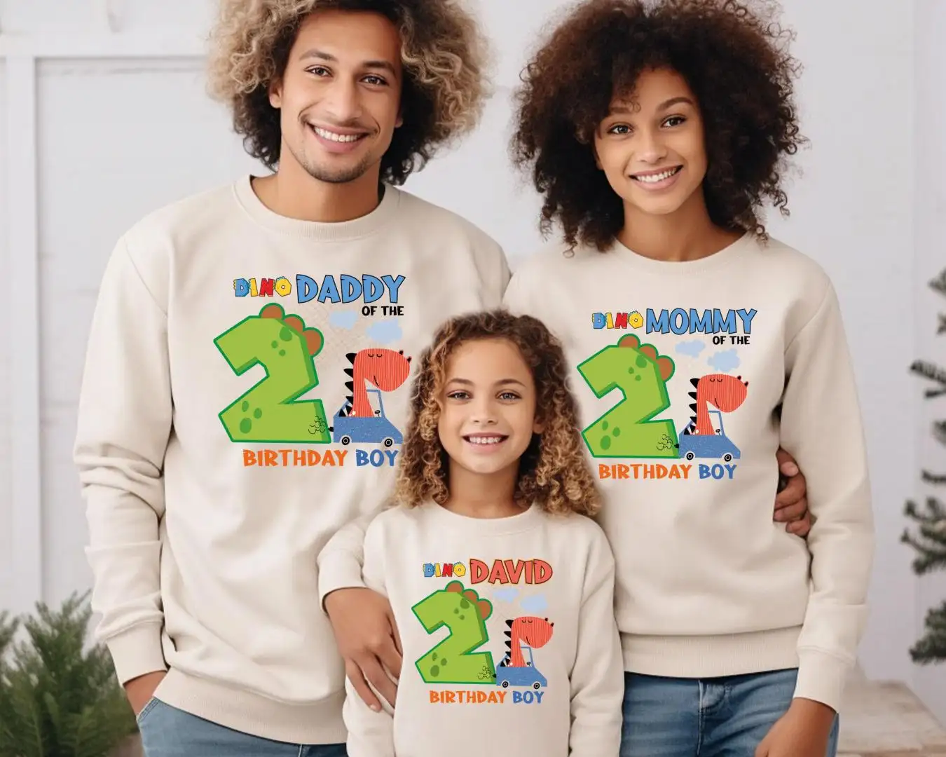 Dinosaur Birthday Boy Shirt for Kids Party