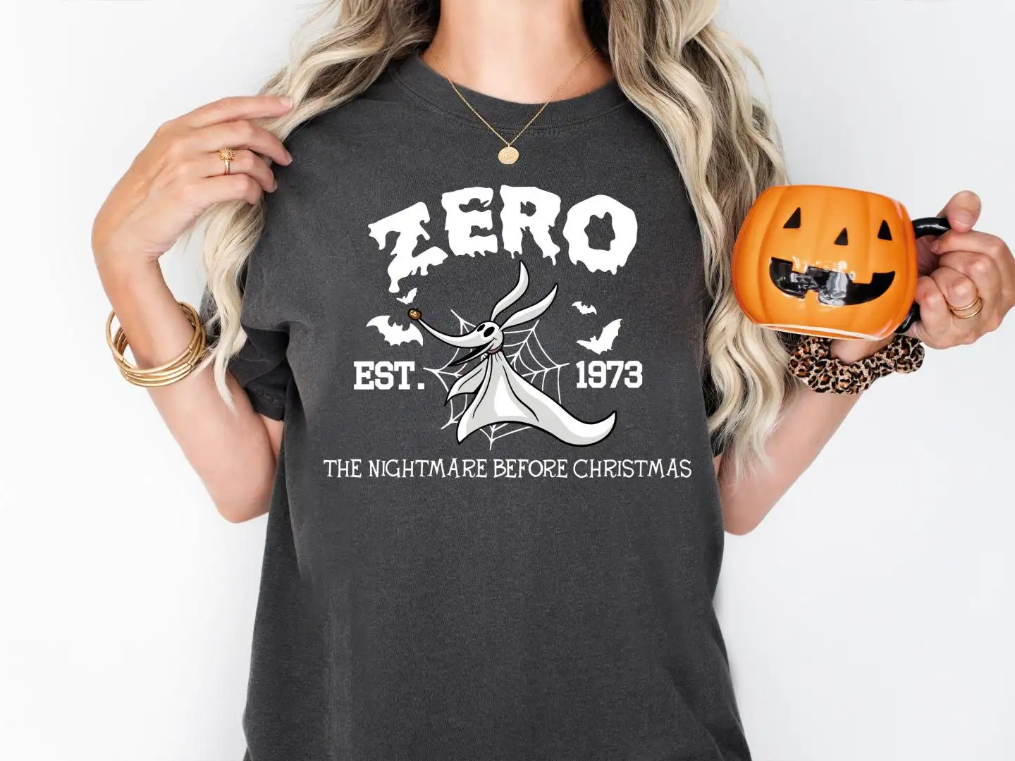 Zero Dog Shirt, Trick or Treat Shirt, Halloween Party Shirt, Spooky Season Shirt, Nightmare Before Christmas Shirt, Disney Halloween Shirt