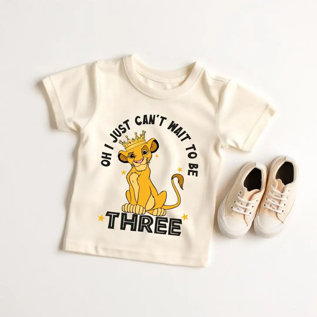 Disney Simba Birthday Boy Lion King Shirt