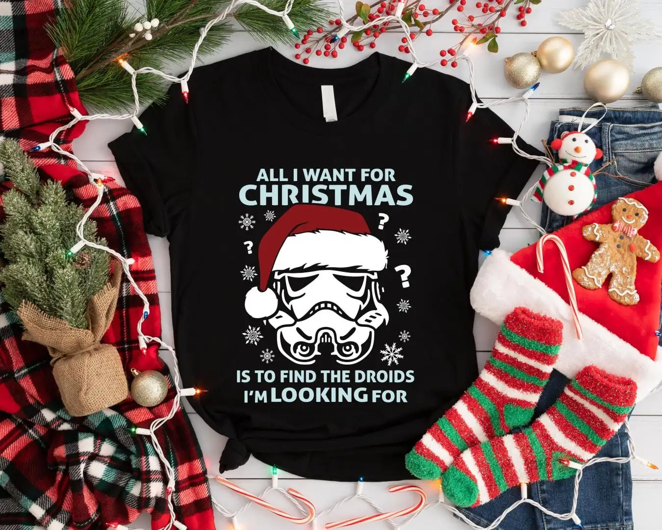 Christmas Darth Vader Shirt, Disney Star Wars Christmas Shirt, Funny Droids Xmas Shirt, Kids Star Wars Xmas Sweatshirt, WDW Family Trip