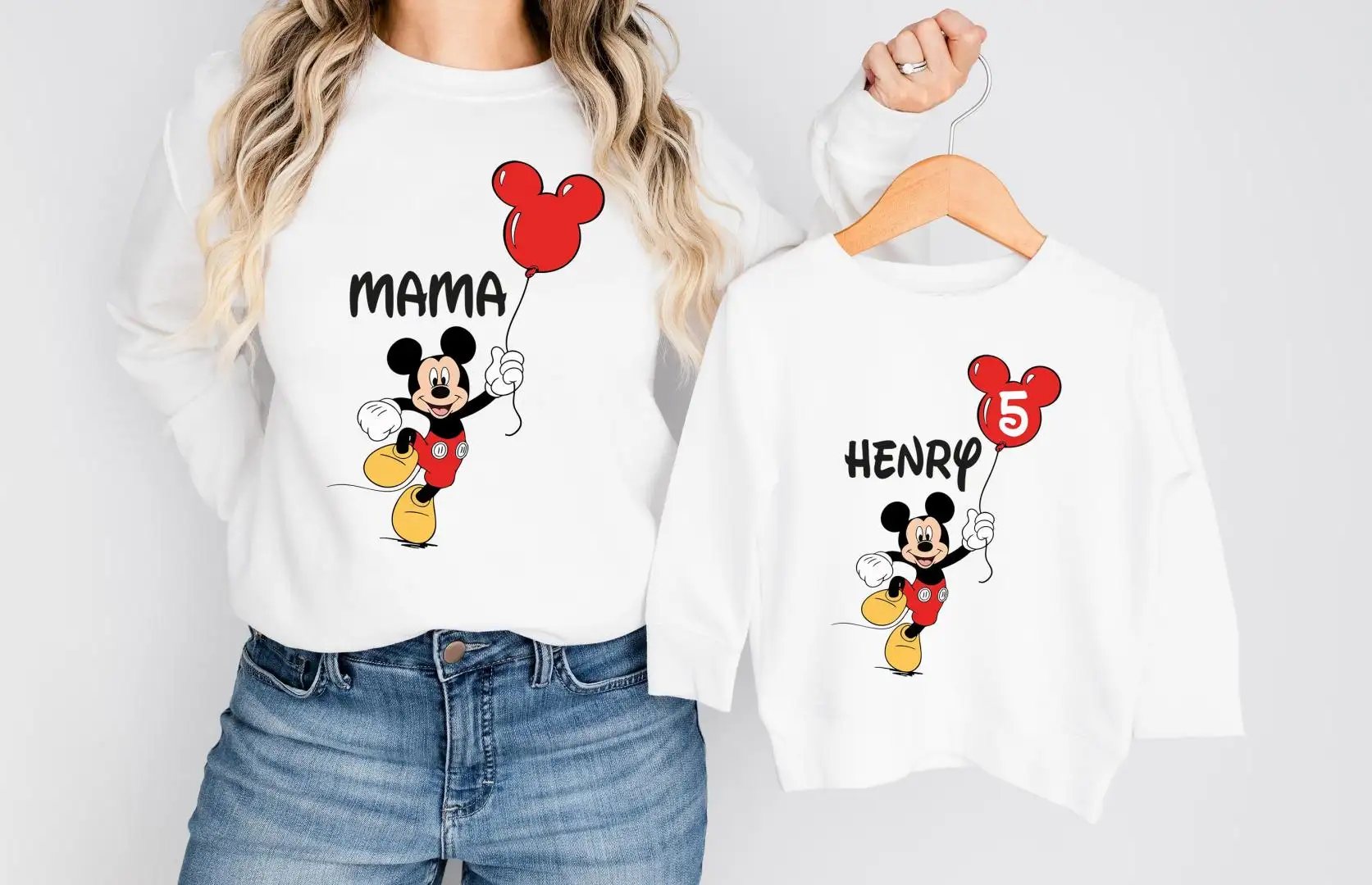 Custom Disney Birthday Shirt for Family Party