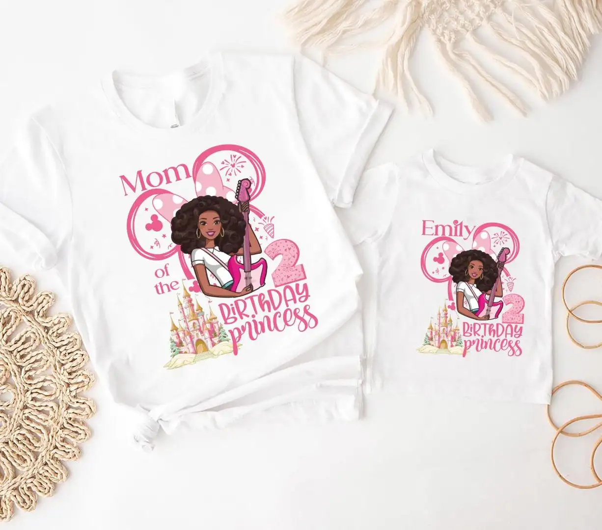 Princess Birthday Girl Shirt for Black Girl Magic Party