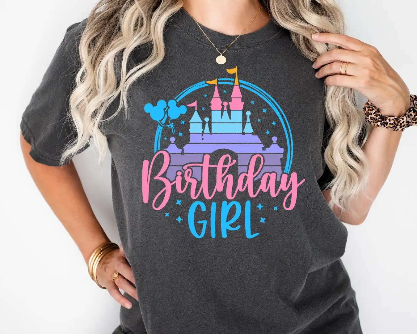 Disney Birthday Girl Shirt for Birthday Squad