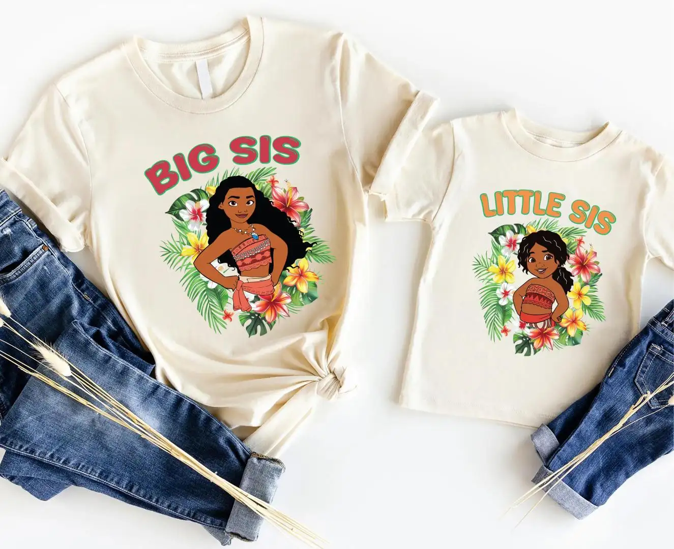 Moana Sisters Matching Shirt for Disney Family