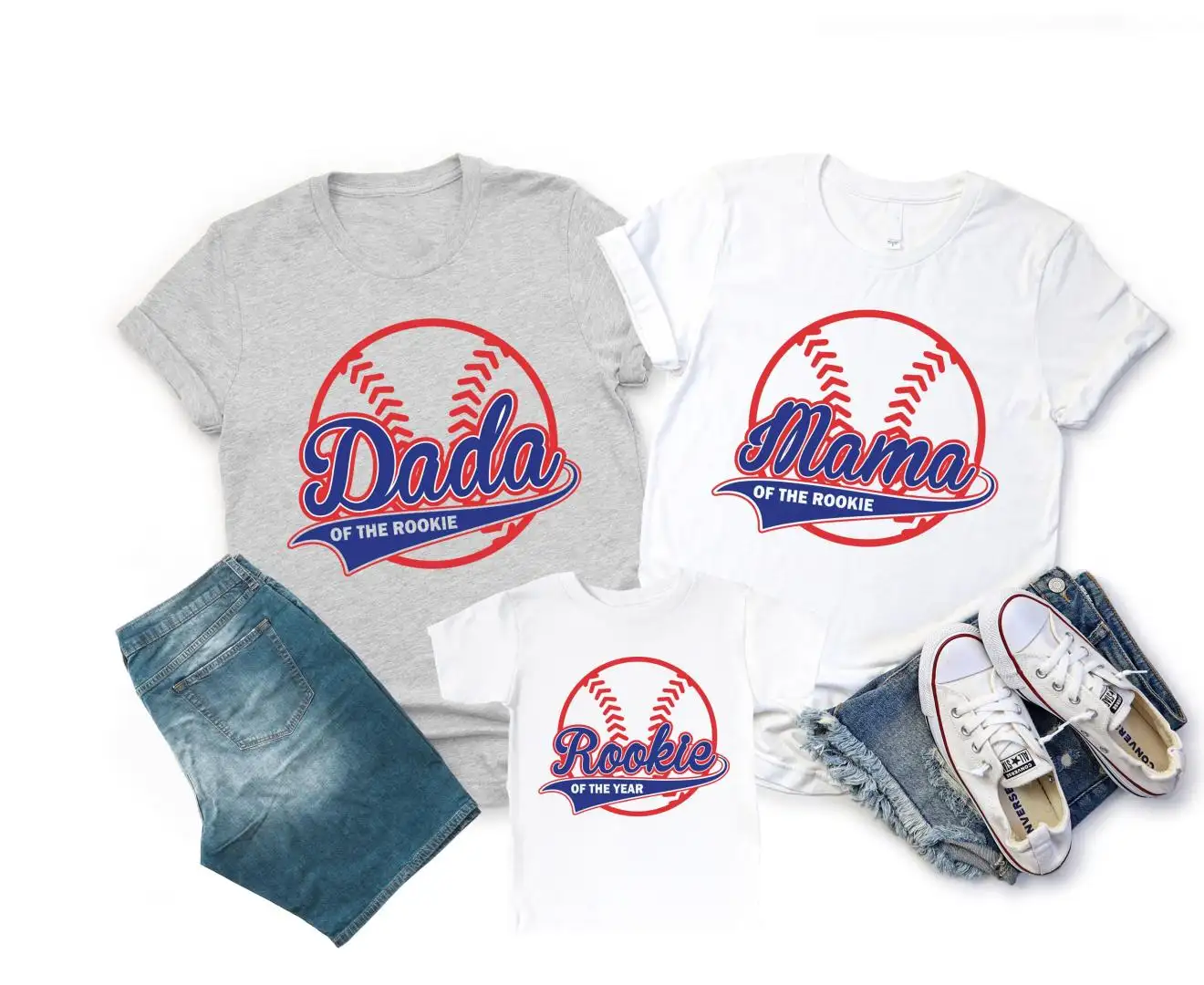 Personalized Baseball Family Birthday Shirt Gift