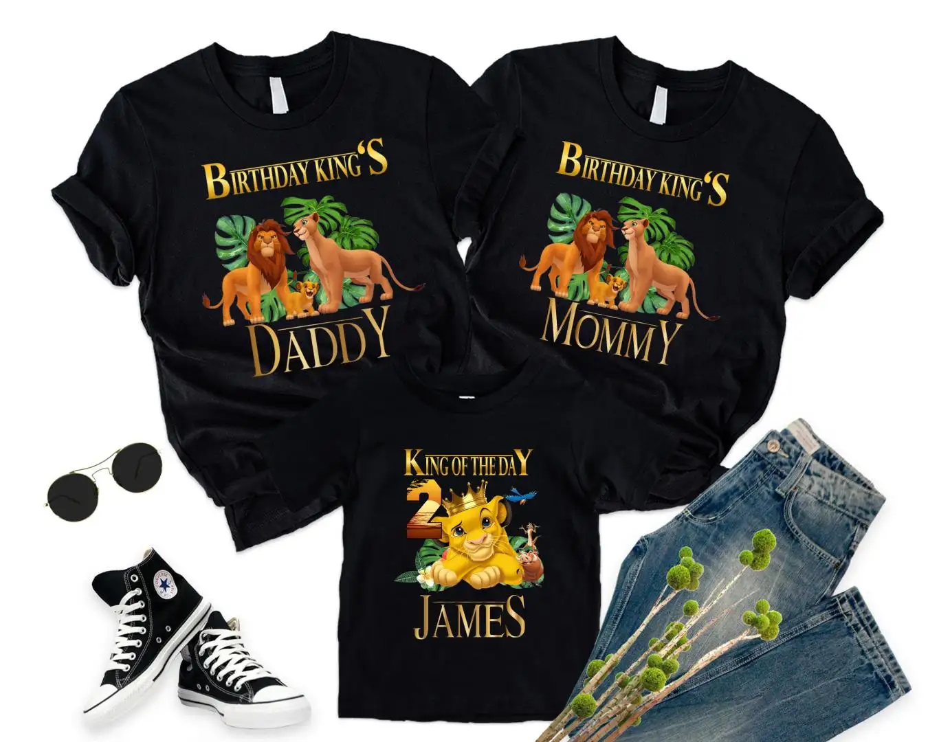Disney Lion King Birthday Shirt for Family Matching
