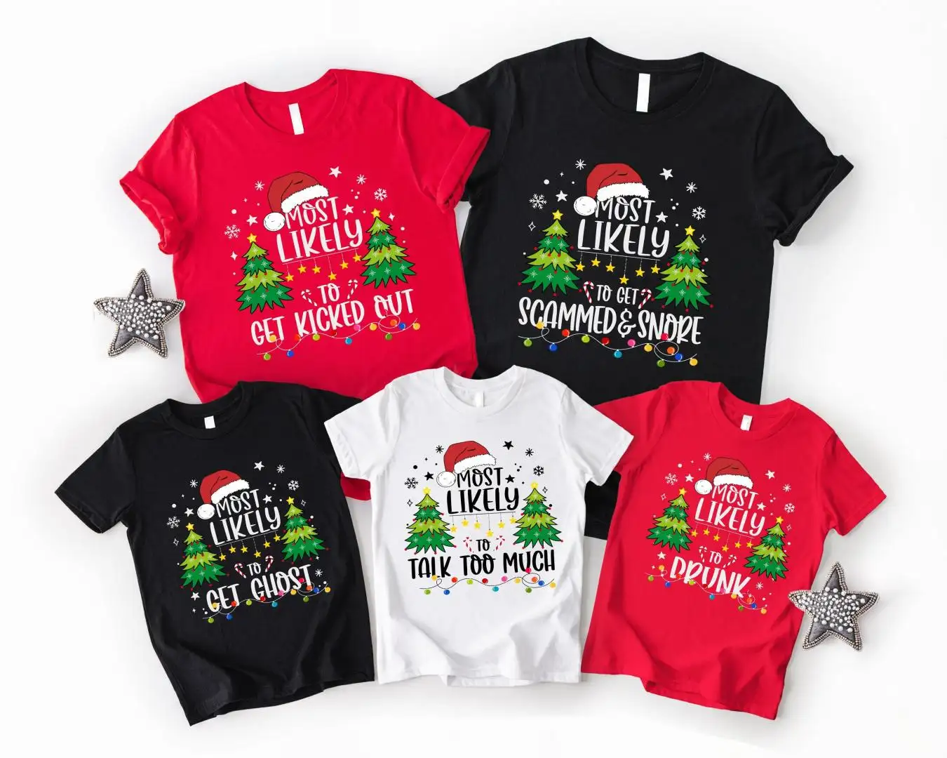 Most Likely To Christmas Shirts, Most Likely To Xmas, Matching Family Christmas Shirt, Funny Christmas Tee, Friends Christmas Party Shirt