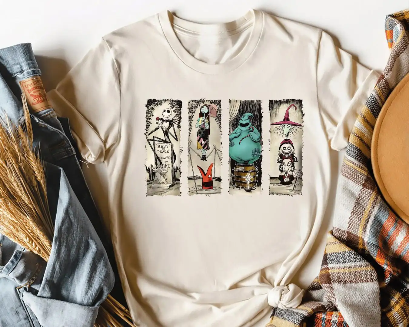 Disney Halloween Shirt, Oogie Boogie Tee, Spooky Season Gift, Disney Jack Skellington Halloween Shirt, Nightmare Before Christmas Shirt