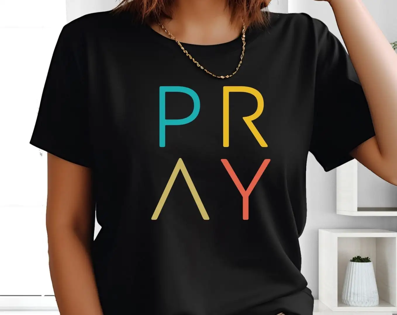 Pray Shirt, Religious Shirt, Christmas Gift, Christian Shirt, God Love Shirt, Prayer, Faith Tee, Church Gift, Jesus Shirt, Grace Shirt