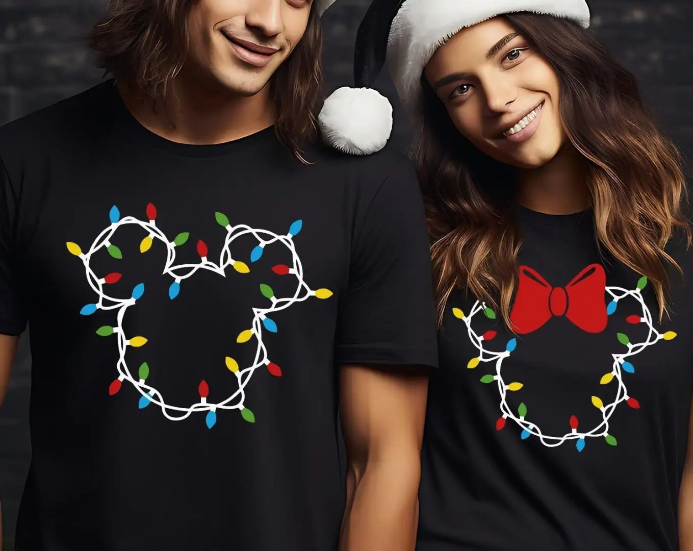 Disney Christmas Lights Shirts, Disney Girls Trip, Disney Family, Mickey Christmas Shirt, Minnie Christmas Shirt, Christmas Crew, Christmas Squad