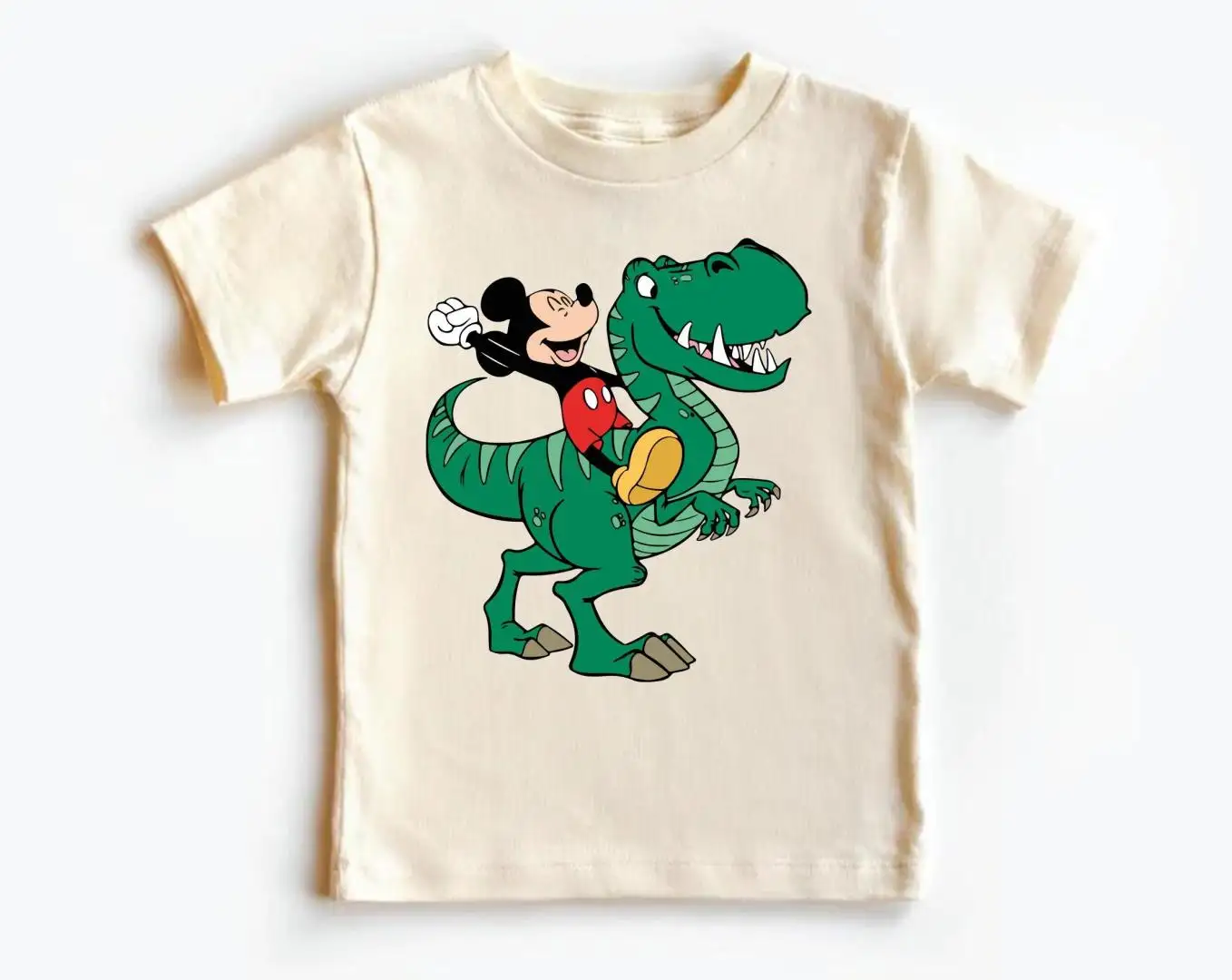 Disney Mickey Dino Birthday Boy Shirt
