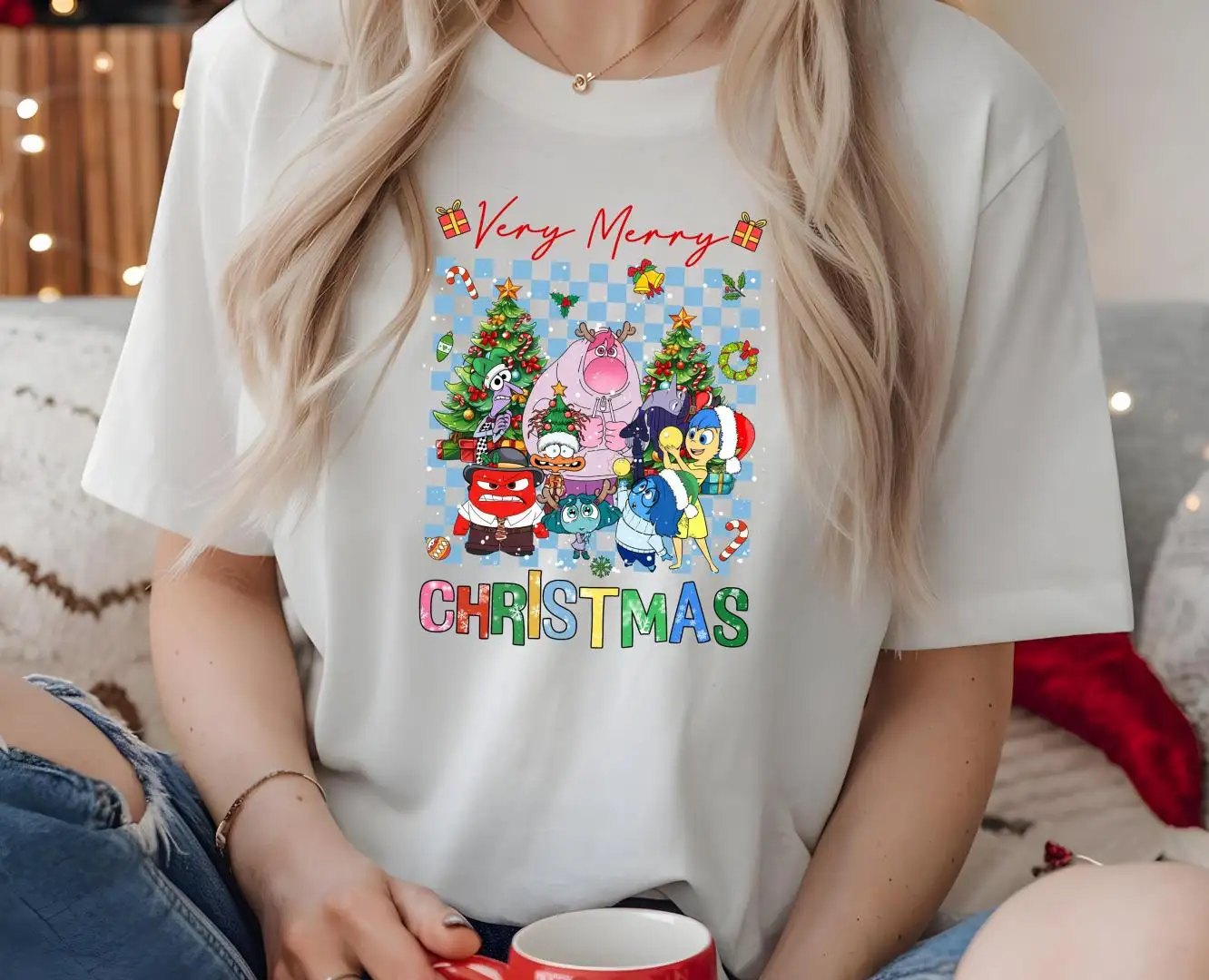Merry Christmas Inside Out Shirt, All The Feels Christmas Shirt, Christmas Matching Shirt, Disney Inside Out Shirt, Disney Christmas Shirt