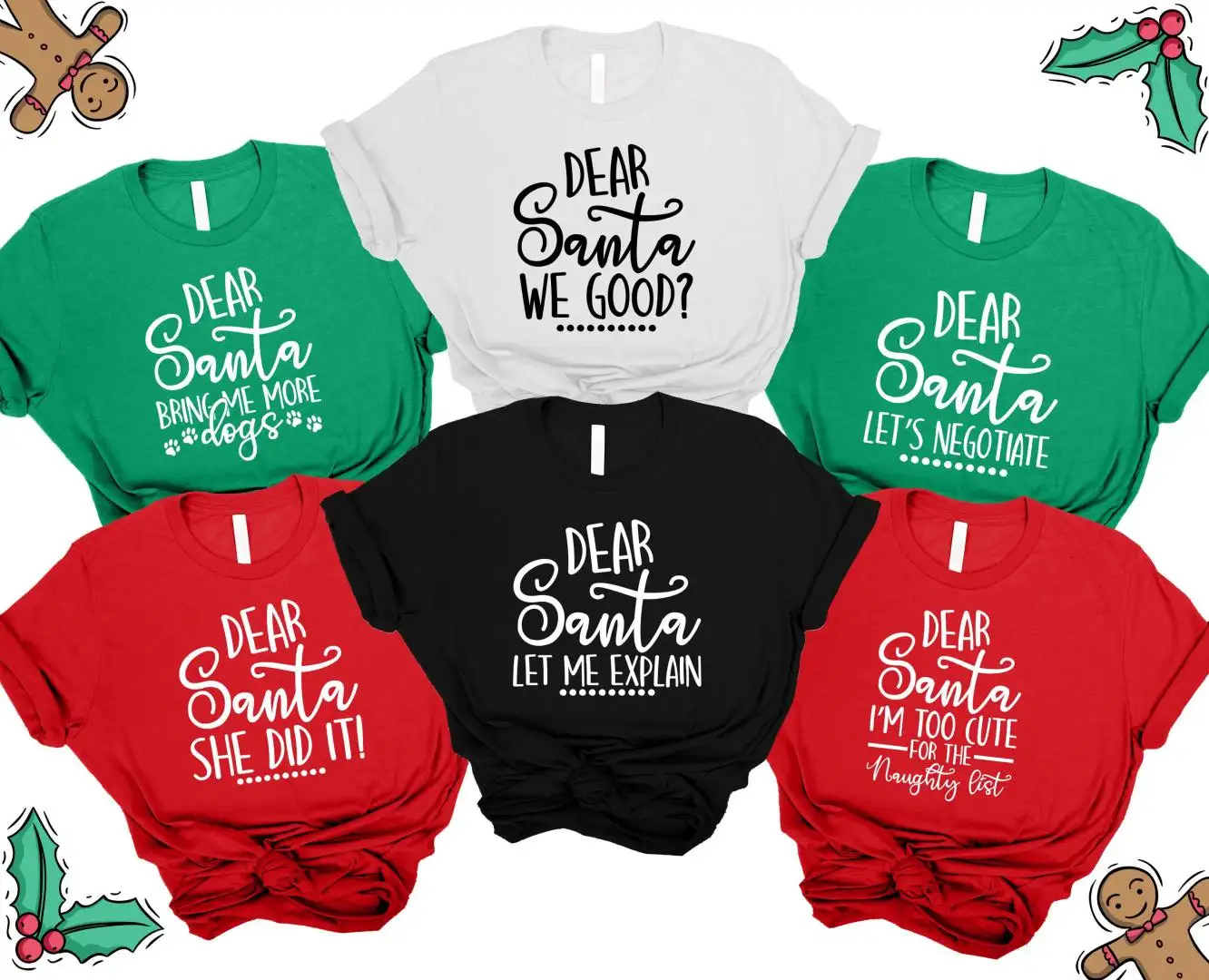 Dear Santa Christmas Shirt, Christmas Shirt, Christmas Quotes Shirt, Christmas Family Shirt, Dear Santa Christmas Family Shirts