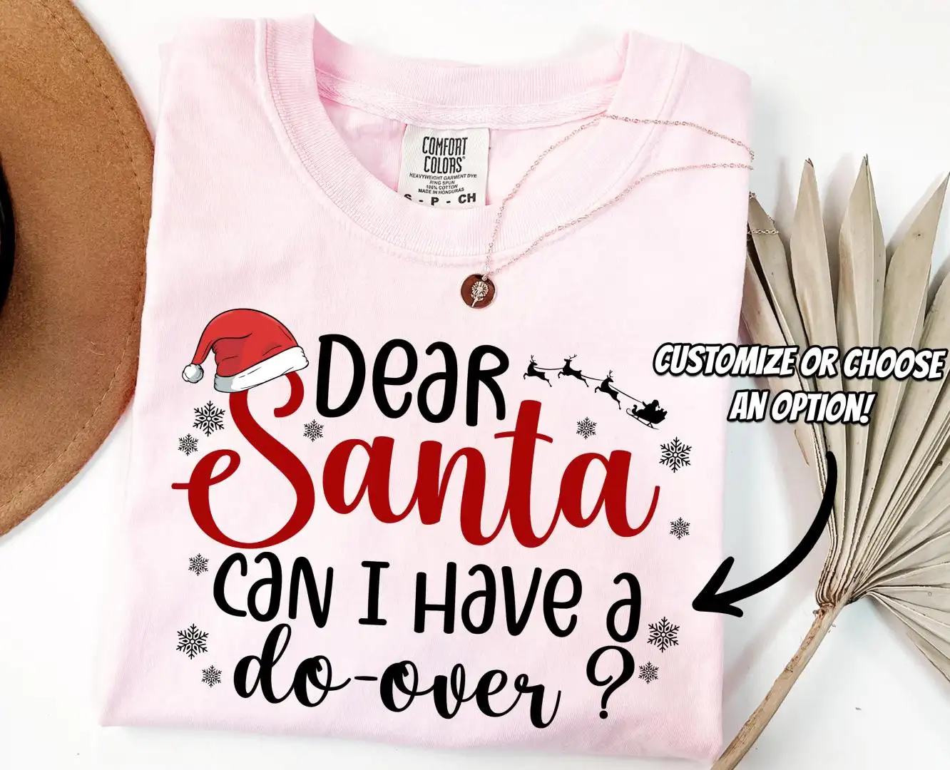 Comfort Colors® Custom Dear Santa 2025 Shirts, Custom Christmas Family Shirt, Custom Santa Shirt, Dear Santa Shirt, Santa Christmas Shirt