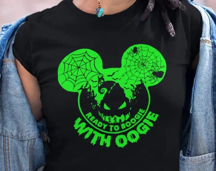 Ready to Boogie with Oogie Halloween Shirt, Oogie Boogie Halloween Shirt Halloween Party Tee, The Nightmare Before Christmas, Halloween Gift