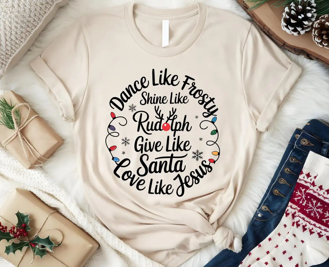 Dance Like Frosty Shirt, Christmas Shirt, Christmas Gift, Christmas Jesus Shirt, Christmas Holiday Shirt, Christmas Family Shirt