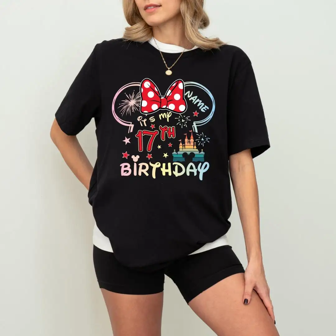 Minnie Mouse 17th Birthday Disney Trip Shirt